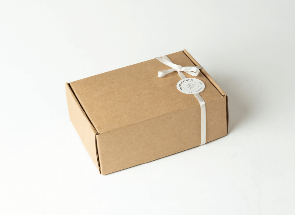 Summerland Pet Cremation-Cardboard Urn Eco box range-1000x730